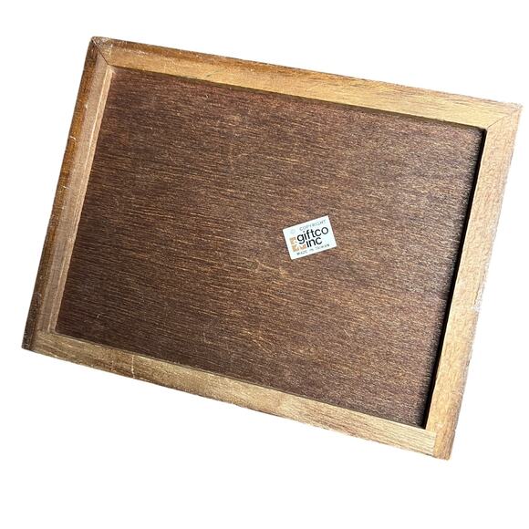 Vtg Price Prod Wood Playing Card Holder Box w/Mallard Duck & 2 Sealed Decks - Picture 5 of 8